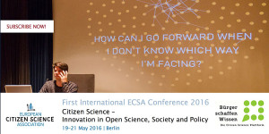 1. Internationale ECSA-Konferenz 19. - 21.5. in Berlin